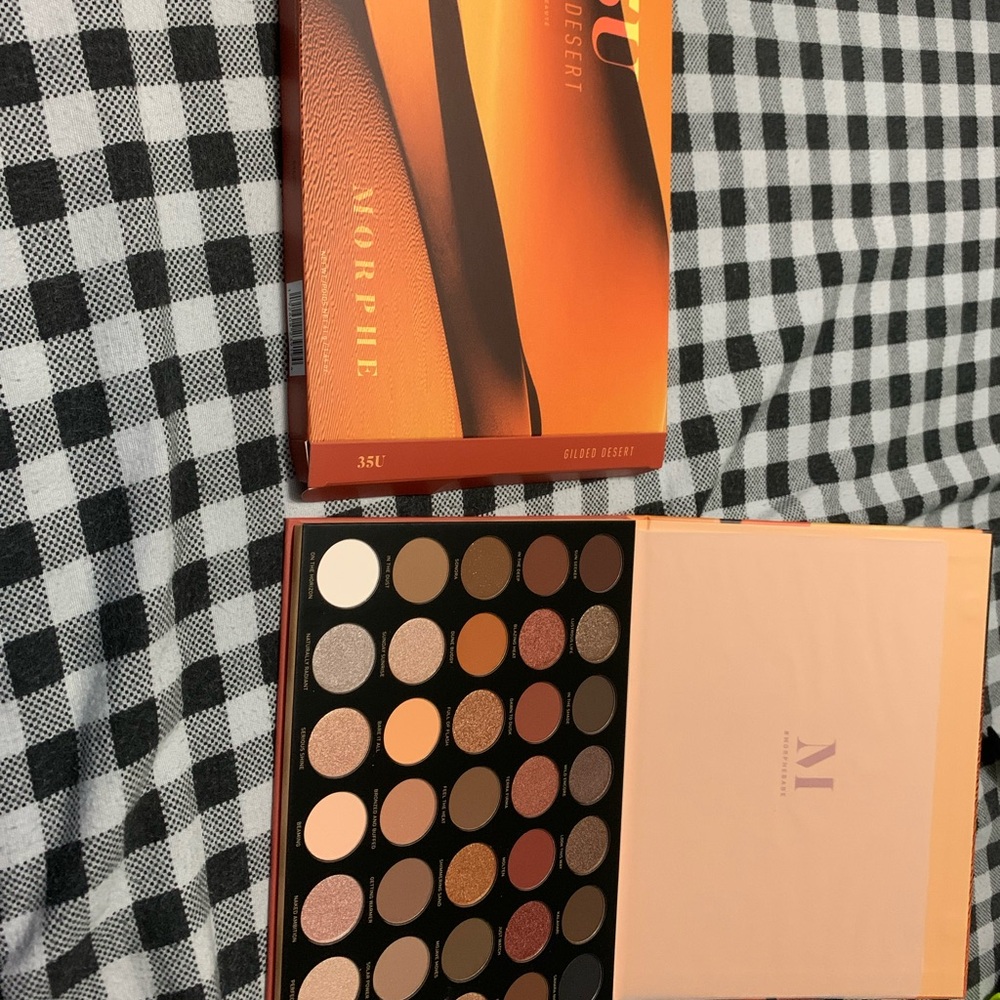 Morphe 35U Desert Heat Eyeshadow Palette - Warm Tones